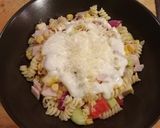 Tésztasaláta recept fázis 3 fotója