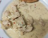Sok sajtos - tejszínes pulykamell recept fázis 5 fotója