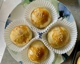 A picture of step 5 of |Chinese|Dessert|Coconut Puff Pastry with Cheese.