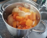 Foto del paso 4 de la receta: Crema de calabaza y zanahoria, fast and rápido