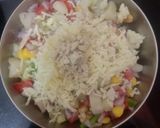 A picture of step 3 of Cheesey Veggie Toast.