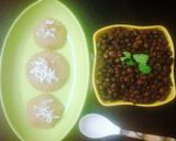 A picture of step 10 of Kala chana-Ashtami prasad.