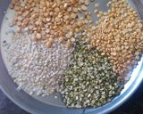 A picture of step 1 of Oats lentils veggies Pancake.