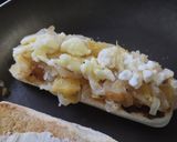 Foto del paso 4 de la receta: Sándwich🧅🥯de cebolla🍍y piña caramelizadas🥐con queso🥯🍯🧀