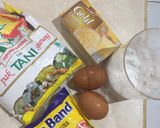 Foto langkah ke 1 dari resep Telur Gabus keju (tanpa blender).
