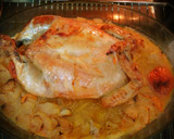 Foto del paso 5 de la receta: Pollo relleno al horno