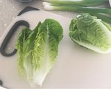 A picture of step 1 of Salmon & Avocado Lettuce Cups.
