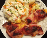 Foto del paso 2 de la receta: Filetes de pollo relleno al horno con zumo de naranja