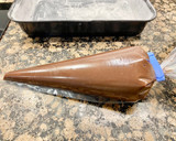 Foto del paso 6 de la receta: Pastel de zanahoria, con brigadeiro de chocolate
