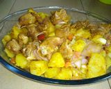 A picture of step 5 of Chicken and potatoes casserole.