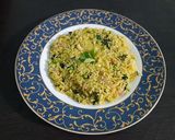 A picture of step 5 of Methi pulao.