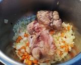 Foto del paso 1 de la receta: Alubias con codillo a la naranja 🍊