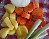 Hình bước làm 2 của món Cà ri tôm