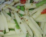 A picture of step 5 of Vegetable Rice.