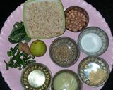 A picture of step 1 of Sabudhana Khichdi.