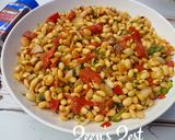 A picture of step 4 of Bhatmas Sadeko/Nepali Soybean Salad.