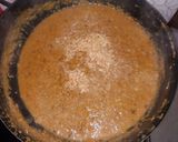 A picture of step 4 of बेसनी कढ़ाही मटर पनीर.