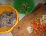 Foto langkah ke 2 dari resep Oseng tahu udang pete.