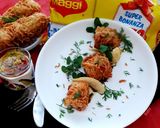 ম্যাগি নুডলস‌ র‍্যাপ(Maggi Noodles Wrap recipe in bengali) রেসিপি ধাপ - 17 ছবি