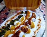 A picture of step 4 of Dahi bhale.