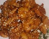 Foto langkah ke 9 dari resep Udang goreng madu wijen.