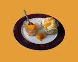 A picture of step 5 of Mango ice cream, Mango jelly.
