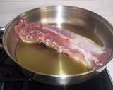 Foto del paso 7 de la receta: Solomillo de cerdo relleno y envuelto en hojaldre al horno