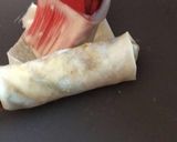 صورة لخطوة 3 من وصفة سبرينغ رول الدجاج