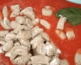 Foto del passaggio 10 della ricetta GNOCCHI DI MELANZANA COTTI NEL SUGO DI POMODORO E BASILICO 😋🍆
