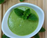 Une image de l'étape 5 de 🌱 Gaspacho de courgette à la menthe.