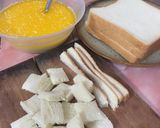 Foto langkah ke 3 dari resep Creamy Puding Roti Panggang.