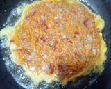Foto del paso 5 de la receta: Tortillas de zanahorias con arroz con legumbres