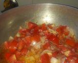 A picture of step 2 of Cheese butter masala.