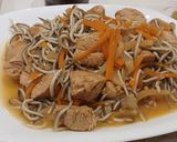 Foto del paso 6 de la receta Pavo en Salsa Teriyaki con Gulas y Verduritas