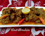 A picture of step 5 of Madras Beef Curry.