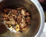 A picture of step 4 of Chicken pilau.