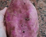 Foto del paso 1 de la receta: "Chocobatata" 🍠postrecito sin azúcar, saludable, para dipear o untar sobre fruta de estación 🤤