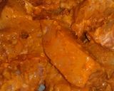 A picture of step 1 of Tandoari chicken.