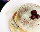 Foto langkah ke 7 dari resep Souffle Pancake Matcha.