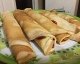 Foto del paso 6 de la receta: Panqueques rellenos con pollo y espinaca