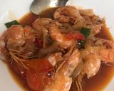 Foto langkah ke 2 dari resep Udang asam manis simple.