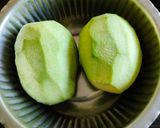 A picture of step 1 of Mango pickle.