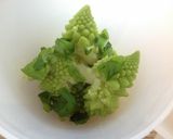 A picture of step 3 of Linguine with Monkfish and Romanesco Broccoli Cream.