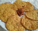 A picture of step 6 of Moong daal ki puri.
