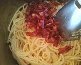 Foto del paso 5 de la receta Espagueti Carbonara (con nata)🍝