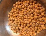 A picture of step 2 of Homemade Sprouted Hummus recipe with Tahini.