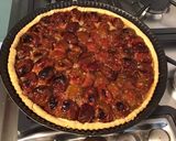 Une image de l'étape 7 de Tarte aux reine-claudes et noix de coco (pâte brisée à la reine claude).