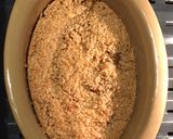 A picture of step 5 of Apple crumble.