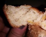 Túrós-barackos muffin csokidarabokkal recept fázis 4 fotója