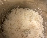 A picture of step 4 of Instant Pot Hibachi Fried Rice.